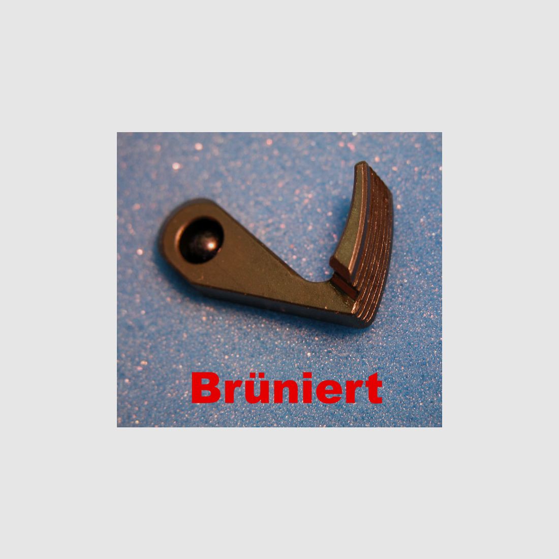 Extendet Cylinder Release-Longslide fr S&W Revolver STAINLESS /BRNIERT ODER SATINIERT Schwarz brniert