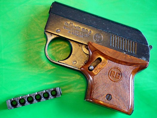 Röhm RG 3 blank firing pistol cal. 6mm Flobert (PTB 33)