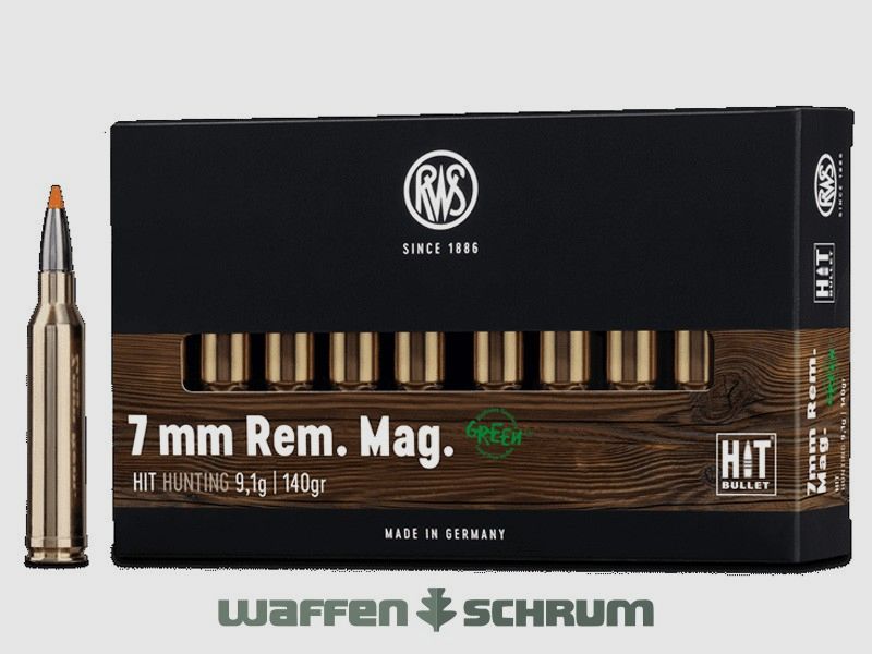 RWS 7mmRemMag HIT 9,1g - 140gr