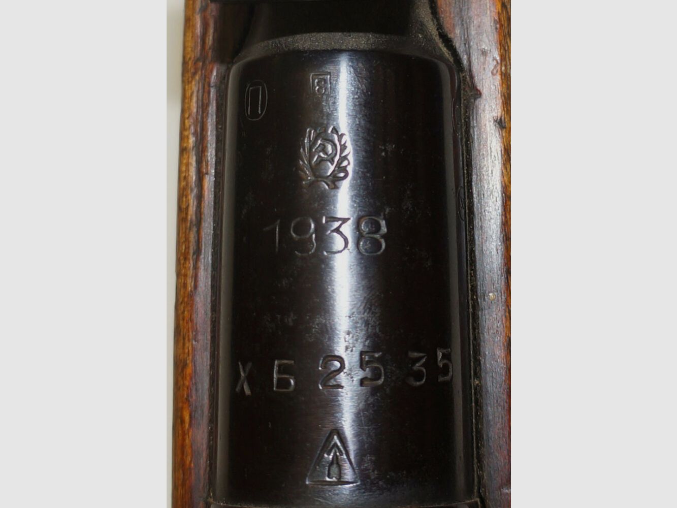 Mosin Nagant herhalingsgeweer, Mosin Nagant M91/30, 7,62x54R, bouwjaar 1938, Sovjetunie