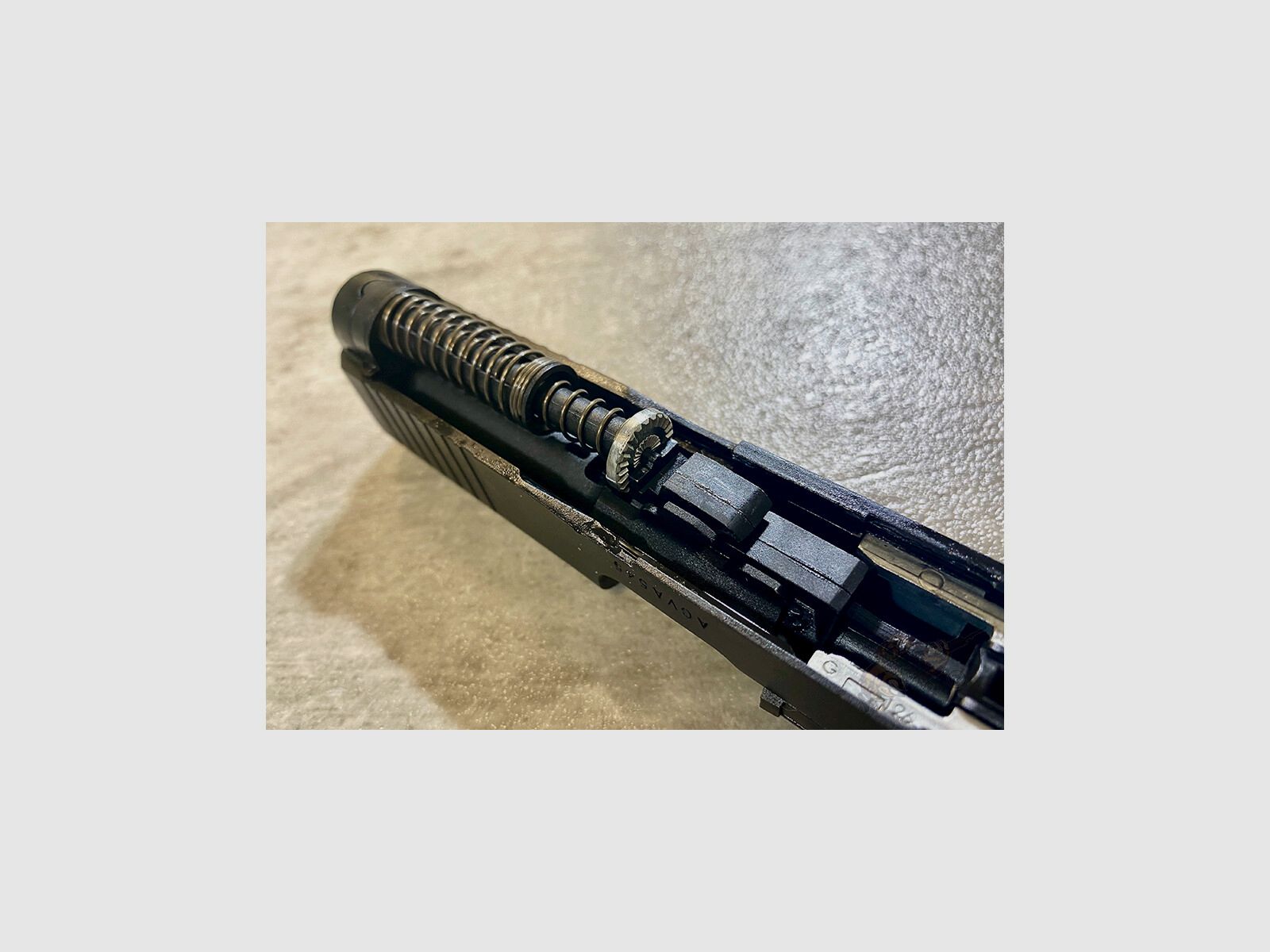 Glock 45 met metalen slide GBB zwart - VfC