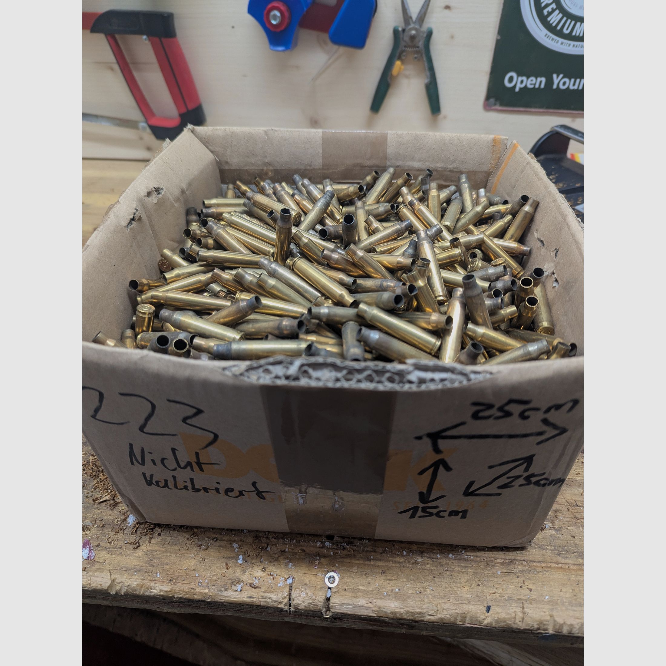 Hülsen 223 rem 5,56x45 Nato 8 Kg