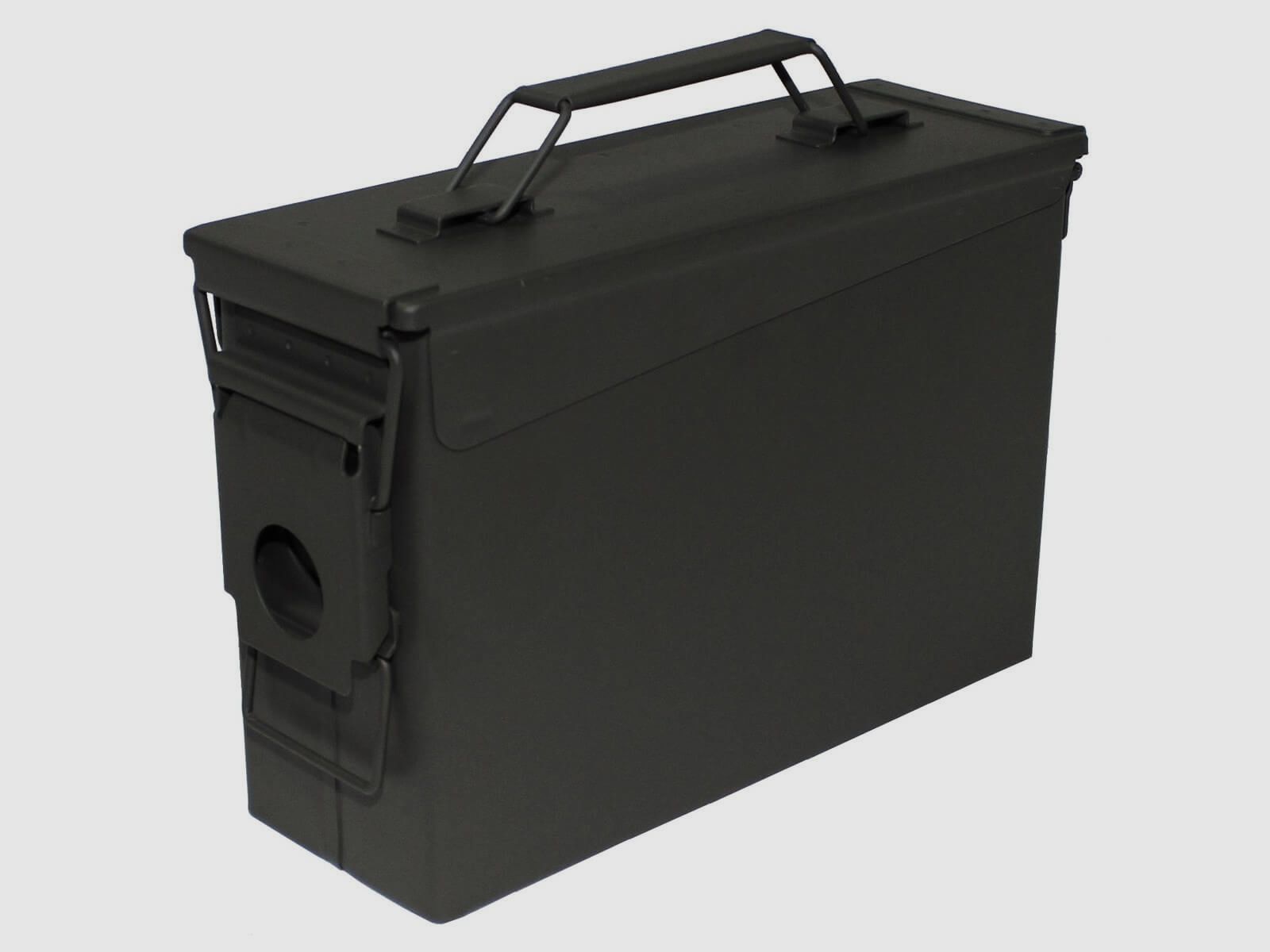 Cassa di munizioni US M19A1, Cal. 30mm in metallo