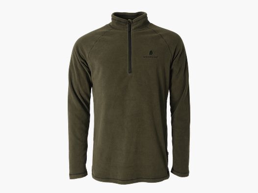 Woodline Felpa in Pile Pennebo Verde Uomo M