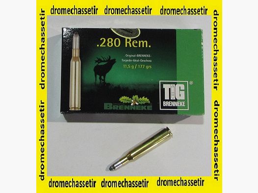 boite de 20 cartouches, cal 280 Remington , 177 grains TIG