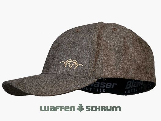 Blaser Cap Vintage 21 Oliv mélange / schwarz