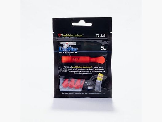 LiveFire – Type3 Malfunction Round / .223