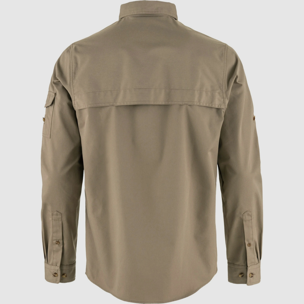 FJÄLLRÄVEN Trekking Shirt LS Suede Brown