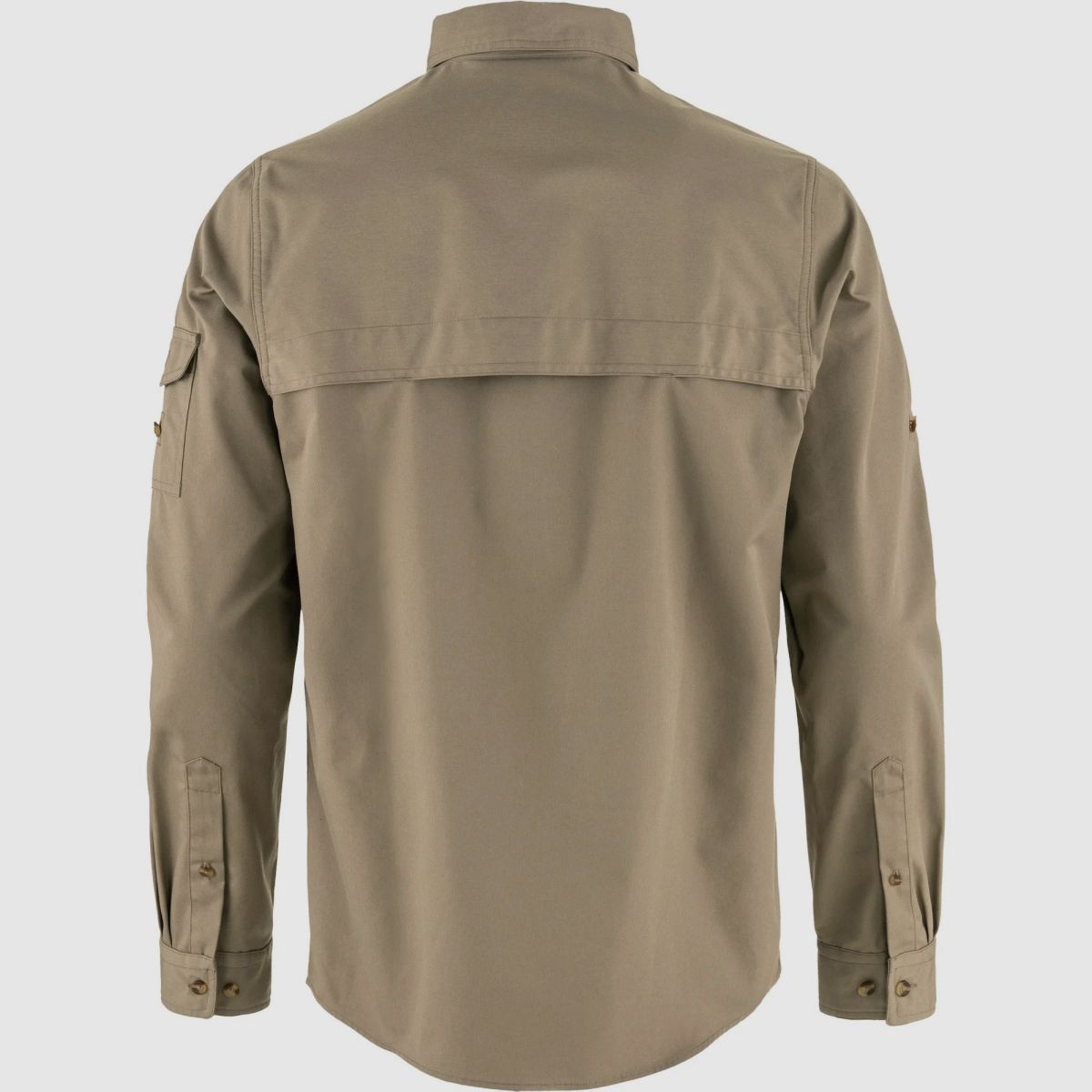 FJÄLLRÄVEN Trekking Shirt LS Suède Bruin