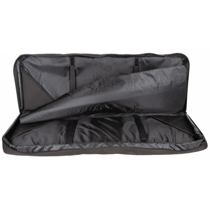 Gewehrtasche für 2 Langwaffen bis 95cm, Schwarz, mit Trennwand und Rucksackgurten, Bild 1 von 5