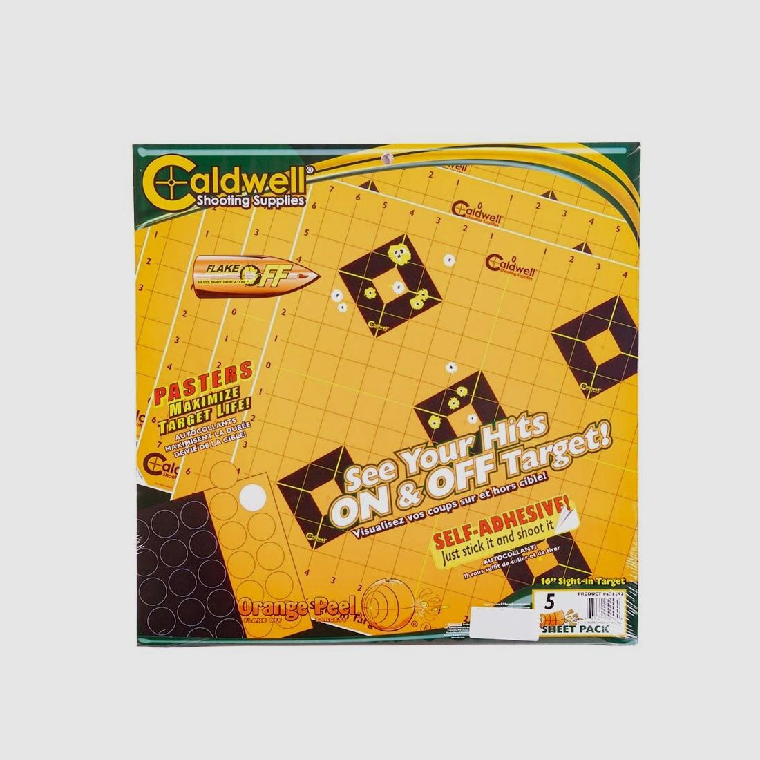 Caldwell Orange Peel Targets Zielscheiben 16 Zoll 5 Stk, Bild 2 von 2