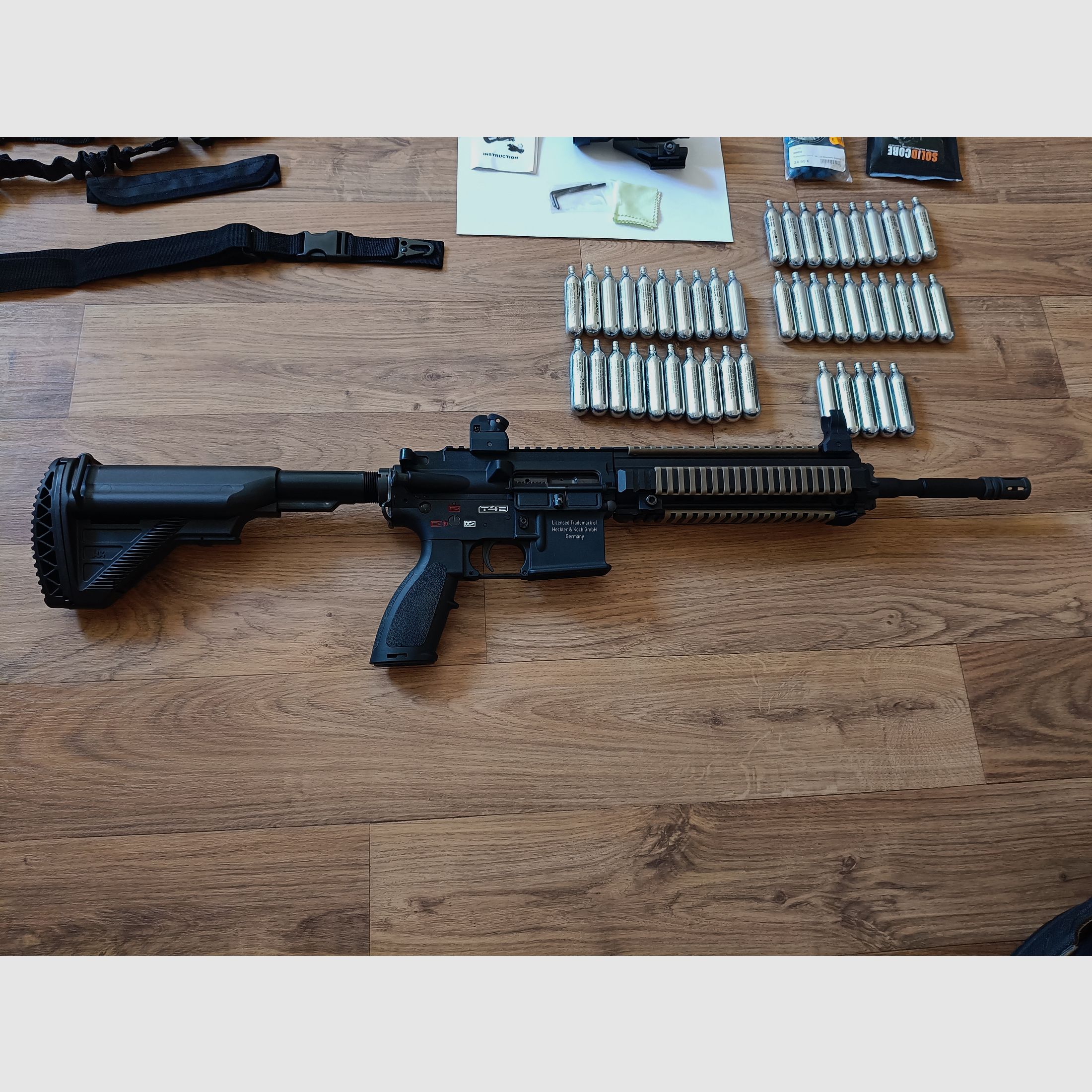 Umarex T4E HK416 cal.43  Sammlung Auflösung TPM1 Glock 17