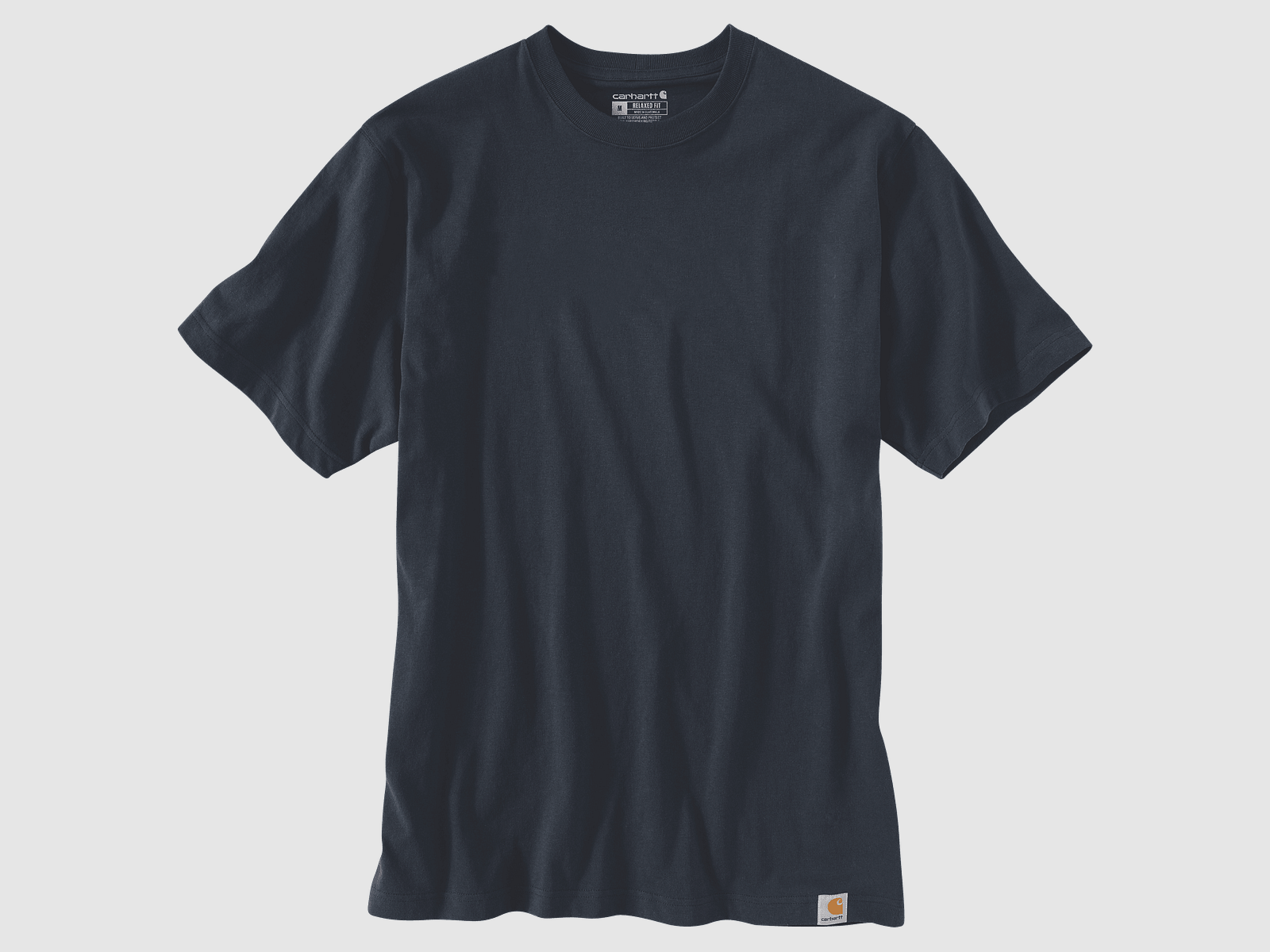 Carhartt Dearborn Relaxed T-Shirt Heren Navy L