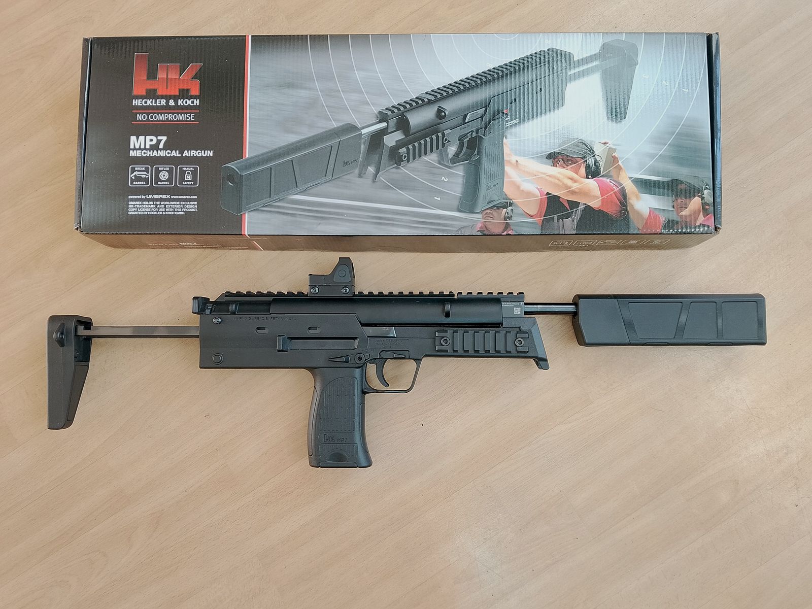 HK MP 7 4,5 mm Diabolo, afbeelding 3 van 5