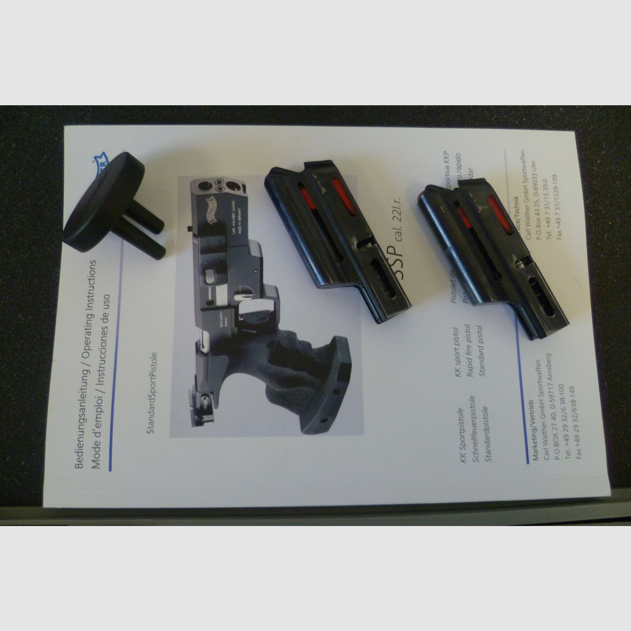 Sportpistole Walther SSP .22lr.