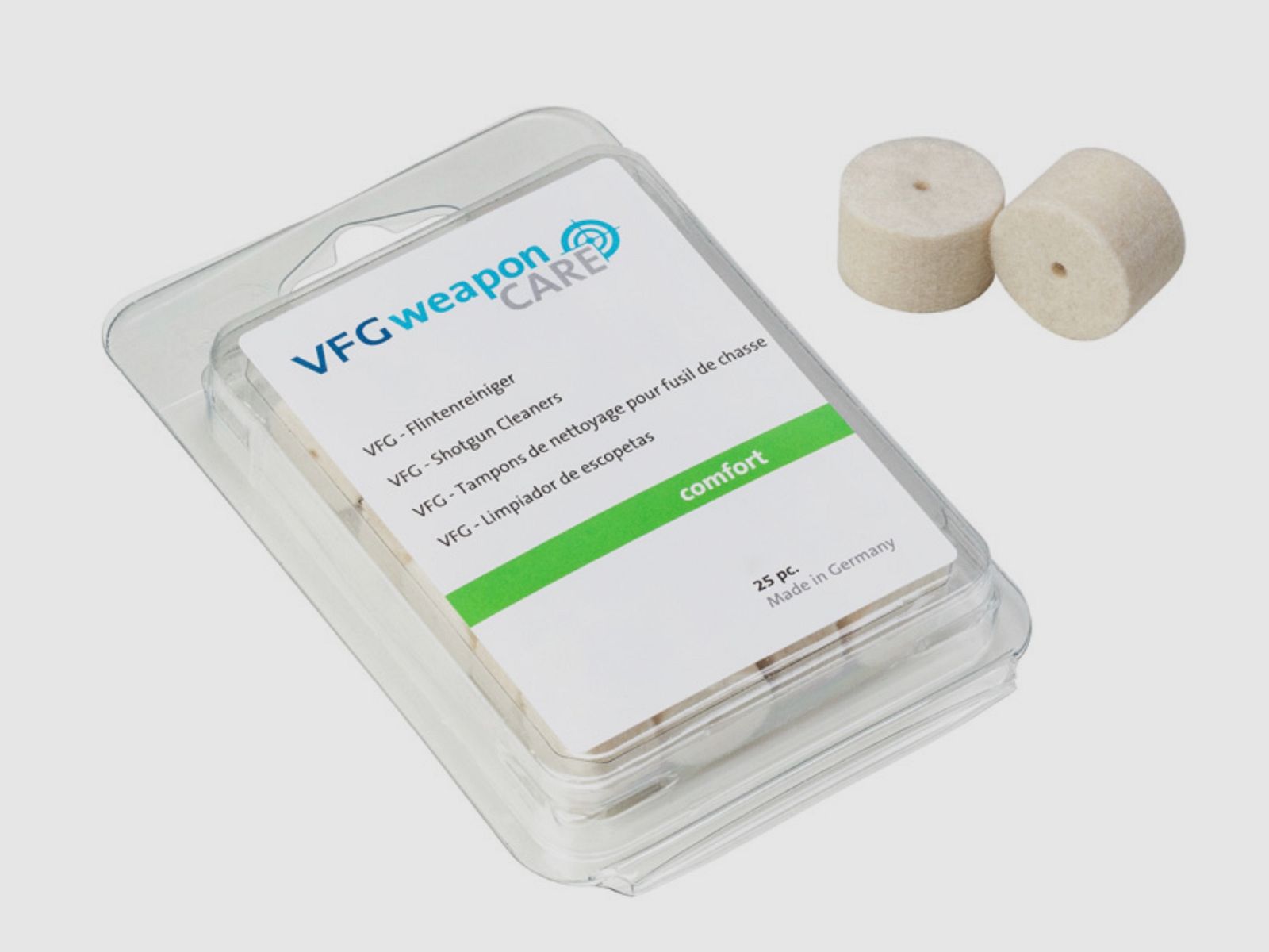 VFG 332053 cal. 20 Flintenreiniger Comfort 25 Stück