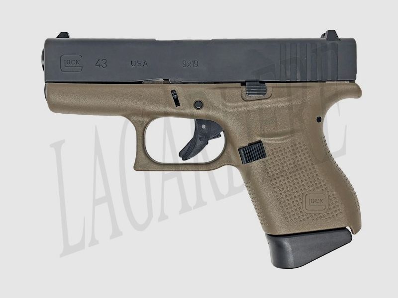 GLOCK 43 FDE(PISTOLET)