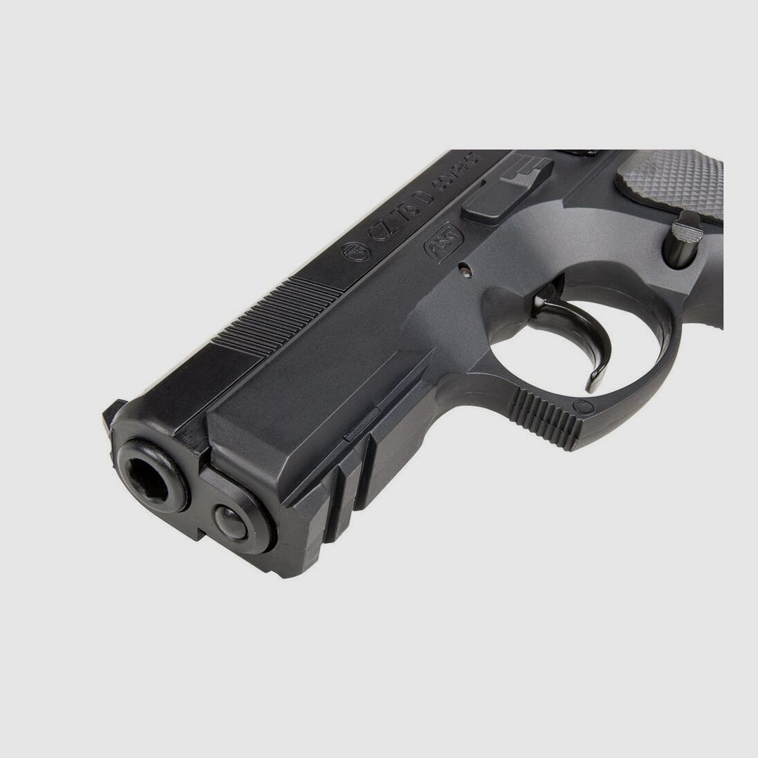 CZ 75D Compact Schwarz 4,5mm BB Druckluft Co2 Non BlowBack, Bild 4 von 8