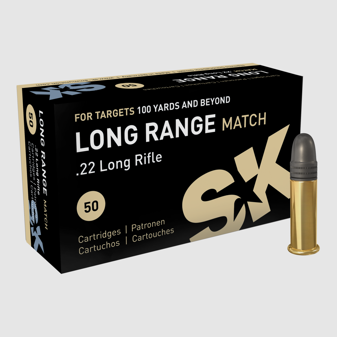 22lr SK Long Range Match 335m/s