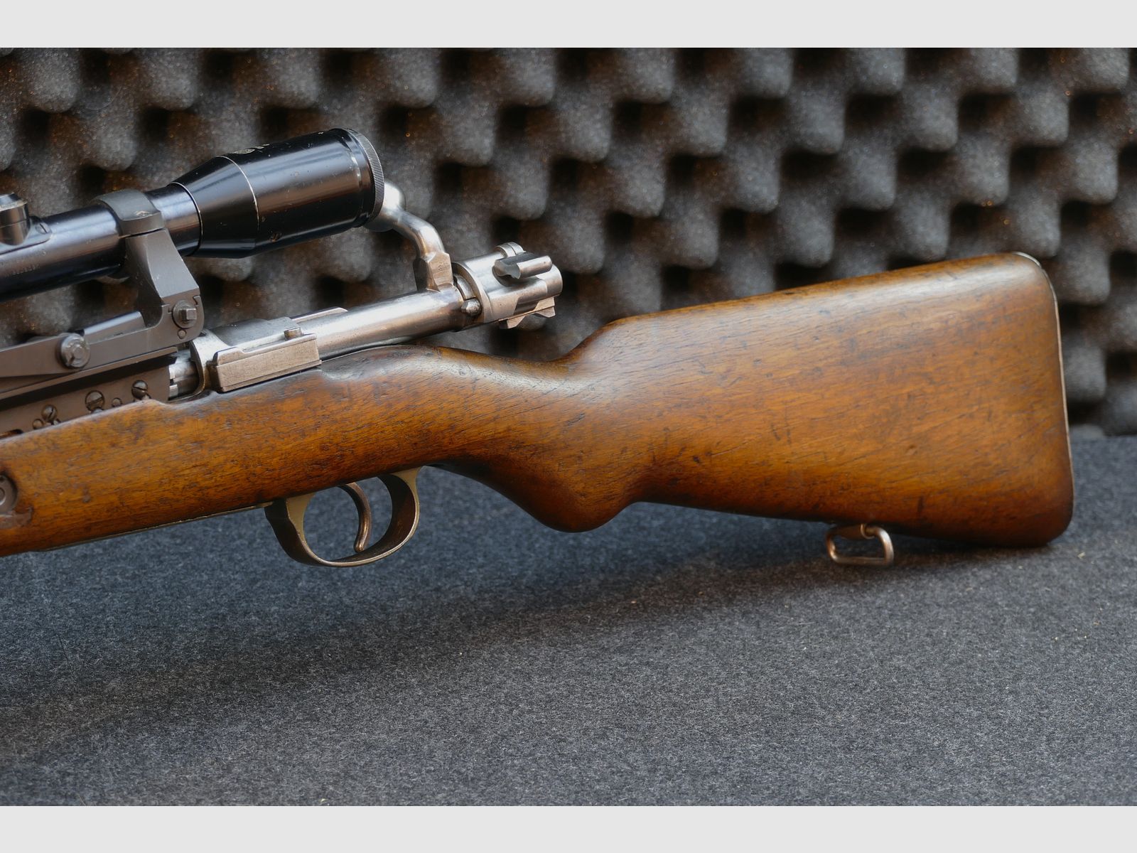 Kurzkarabiner Kurzgewehr „Kolumbien“ — FN-Typ, .30-06 Springfield, mit Seitenmontage