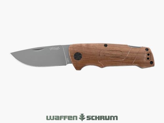 Cuchillo plegable Walther Blue Wood Knife BWK 2