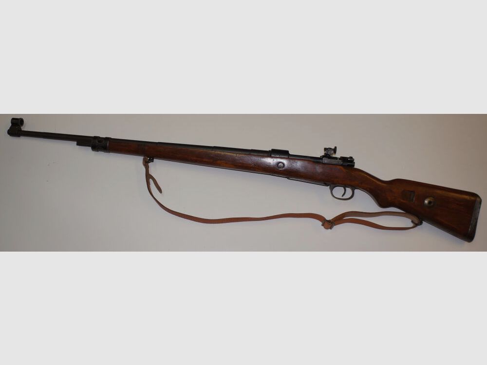 Mauser Werke Oberndorf a.N.	 Repetierbüchse, Matchgewehr byf42 Mauser K98k mit langen Matchlauf und Diopter, Korntunnel 8x57IS