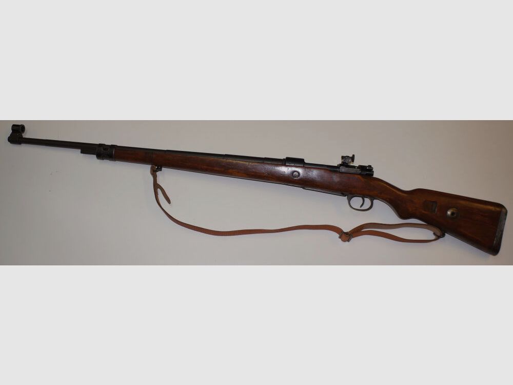 Mauser Werke Oberndorf a.N. Repetierbüchse, Matchgewehr byf42 Mauser K98k mit langen Matchlauf und Diopter, Korntunnel 6,5x55SE
