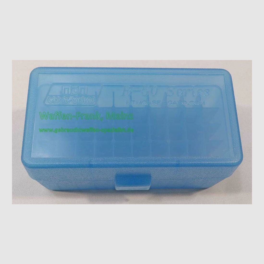 MTM Products Company USA Patronenbox RS-S-50 blauklar