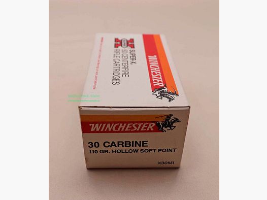 Winchester - USA Cartuchos de rifle .30 Carbine