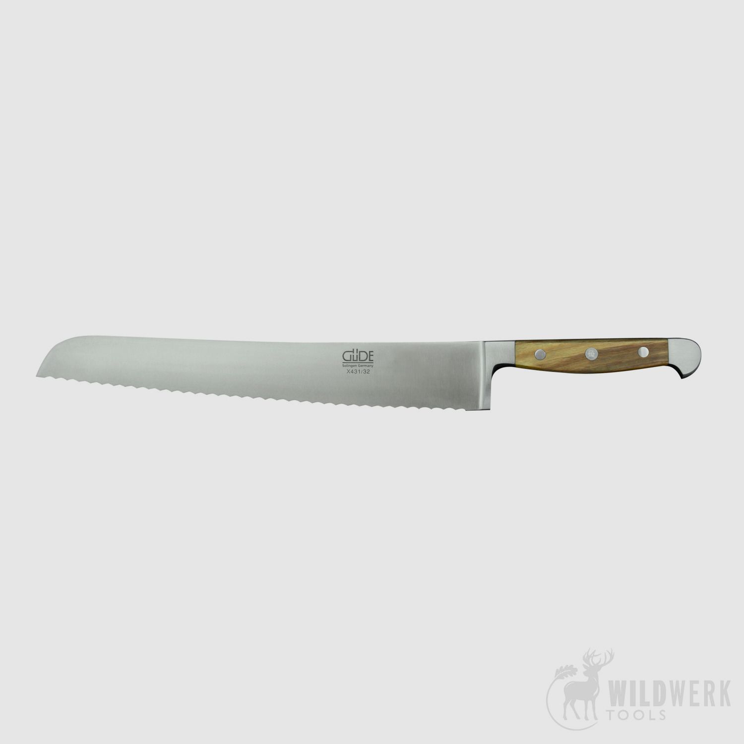 Güde Brotmesser "Franz Güde" Alpha Olive