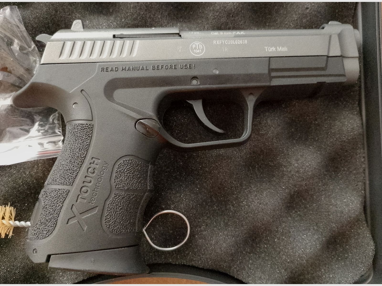 Retay X Pro Bicolor-Finish  im Kal. 9 mm P.A.K. mit Verpackung!