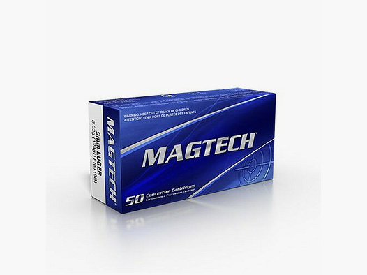 MAGTECH 9mm Luger FMJ 124grs