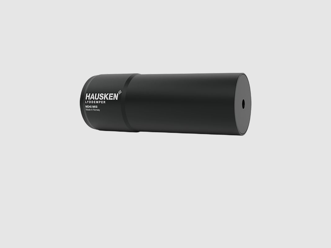 HAUSKEN MD 45 MINI SILENZIATORE CAL 17-22 LR M18X1, immagine 1 di 2