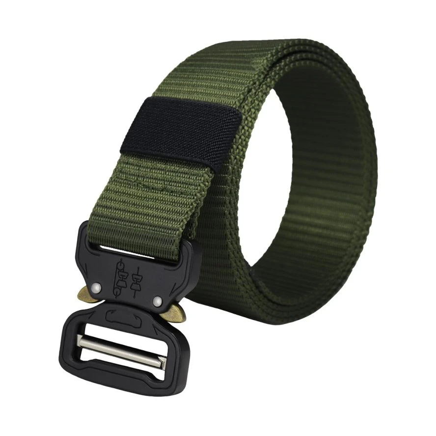 Cinturón militar CTB para pantalón, Camo Olive