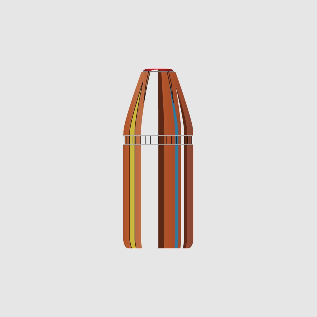 Proiettile Hornady .45/.458 (.45-70 Govt.) Sub-X 410GR 50 pezzi