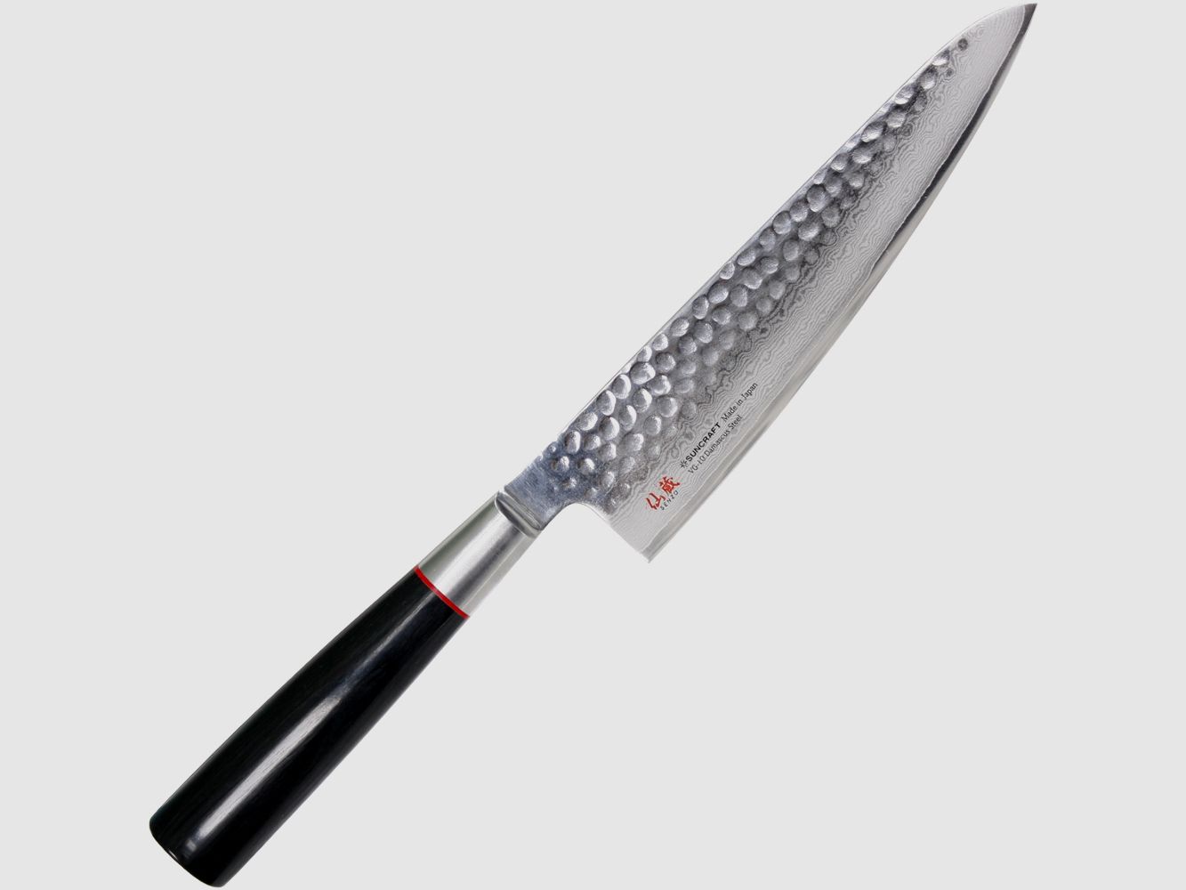 Senzo small Santoku japanisches Damast Kochmesser VG10