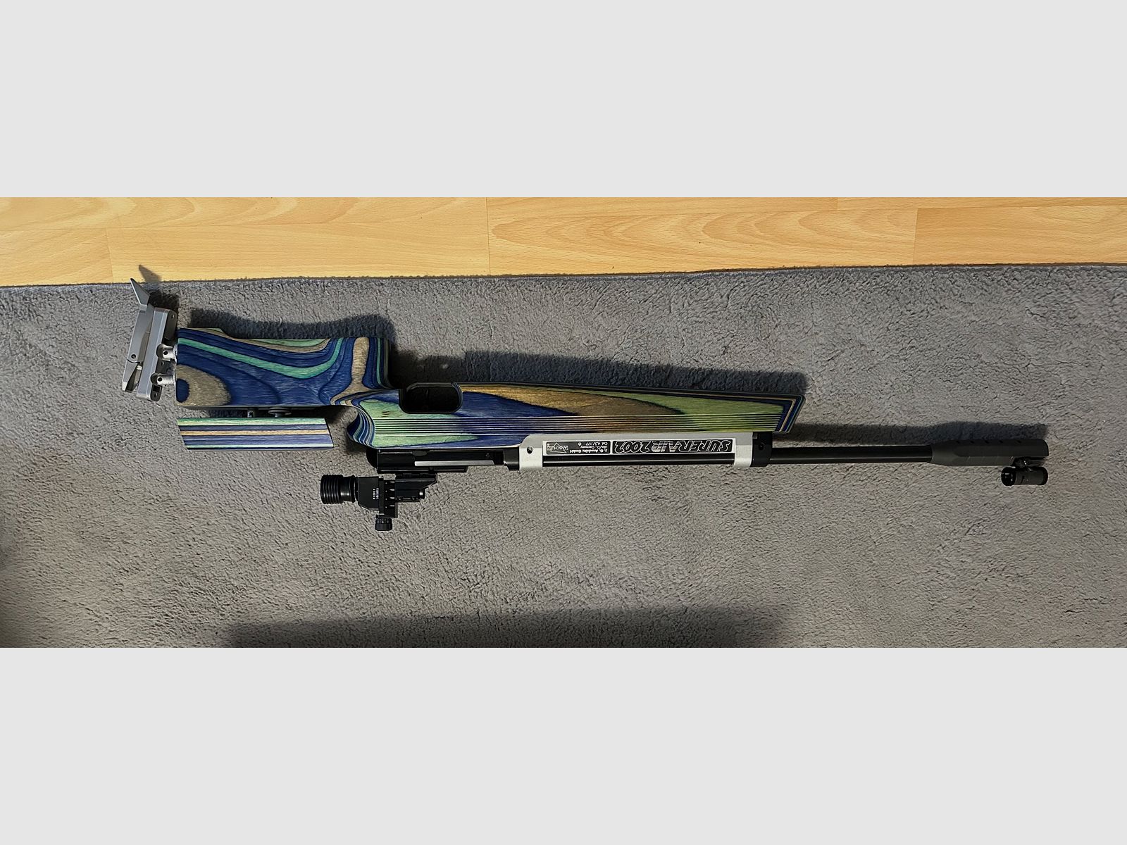 Anschütz Super Air 2002 Luftgewehr Seitenspanner 4,5mm