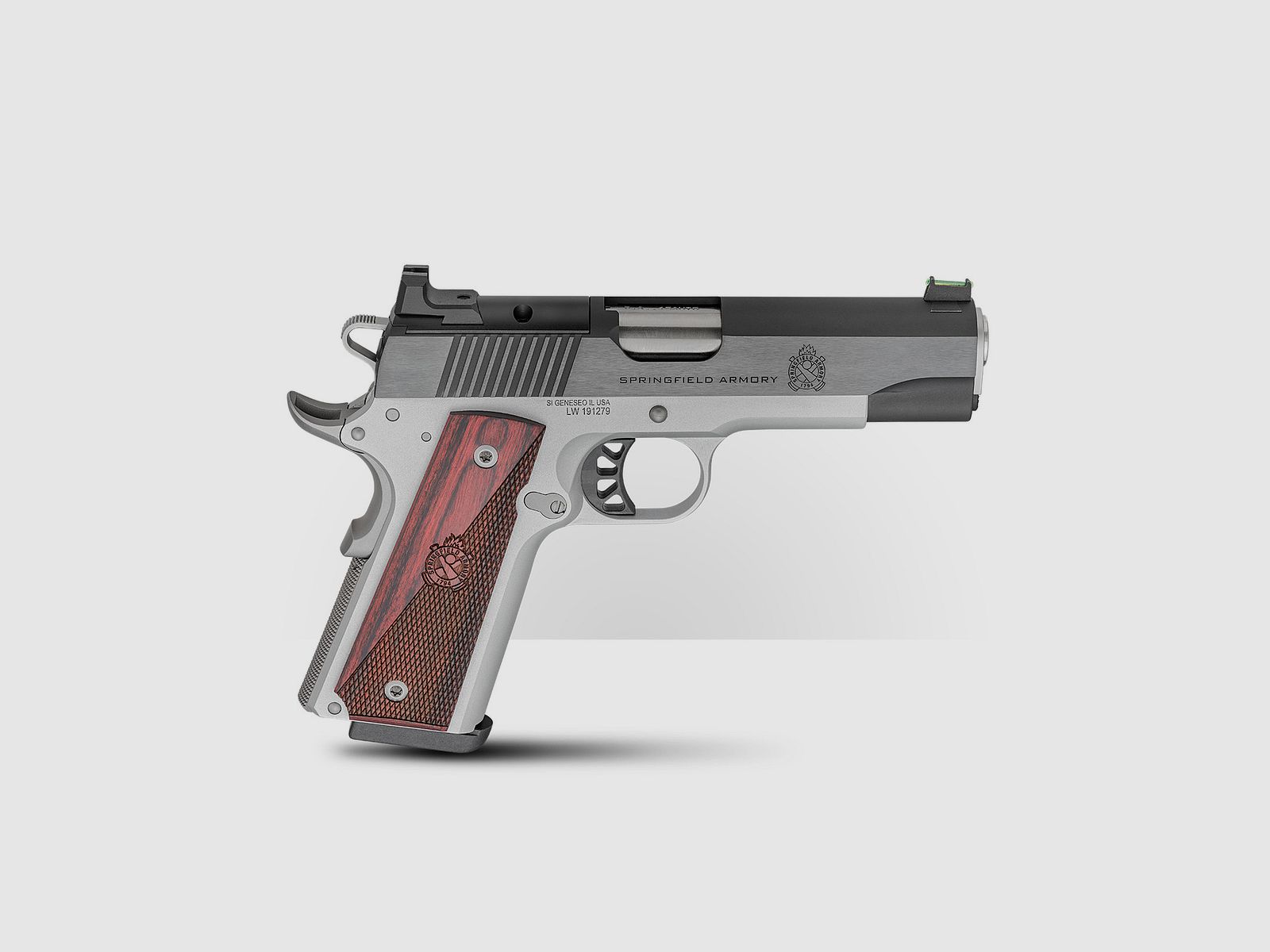 Springfield Armory 1911 RONIN® AOS PISTOLE, .45 ACP, 4.25", BLU/SS
