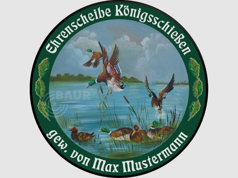Schietschijf ECO-LINE Motief 049