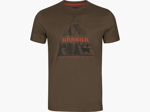 Harkila Nature S/S T-shirt / Slate black