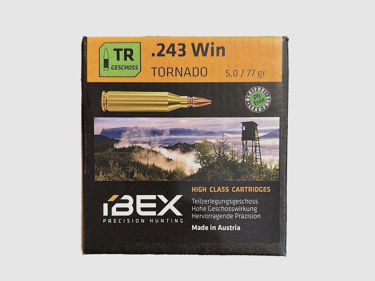 IBEX .243 Win TR Tornado 5.0g/77gr