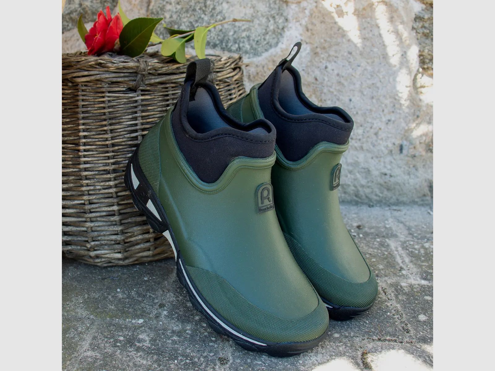 Rouchette Damskie Botki Clean Lady (Khaki)