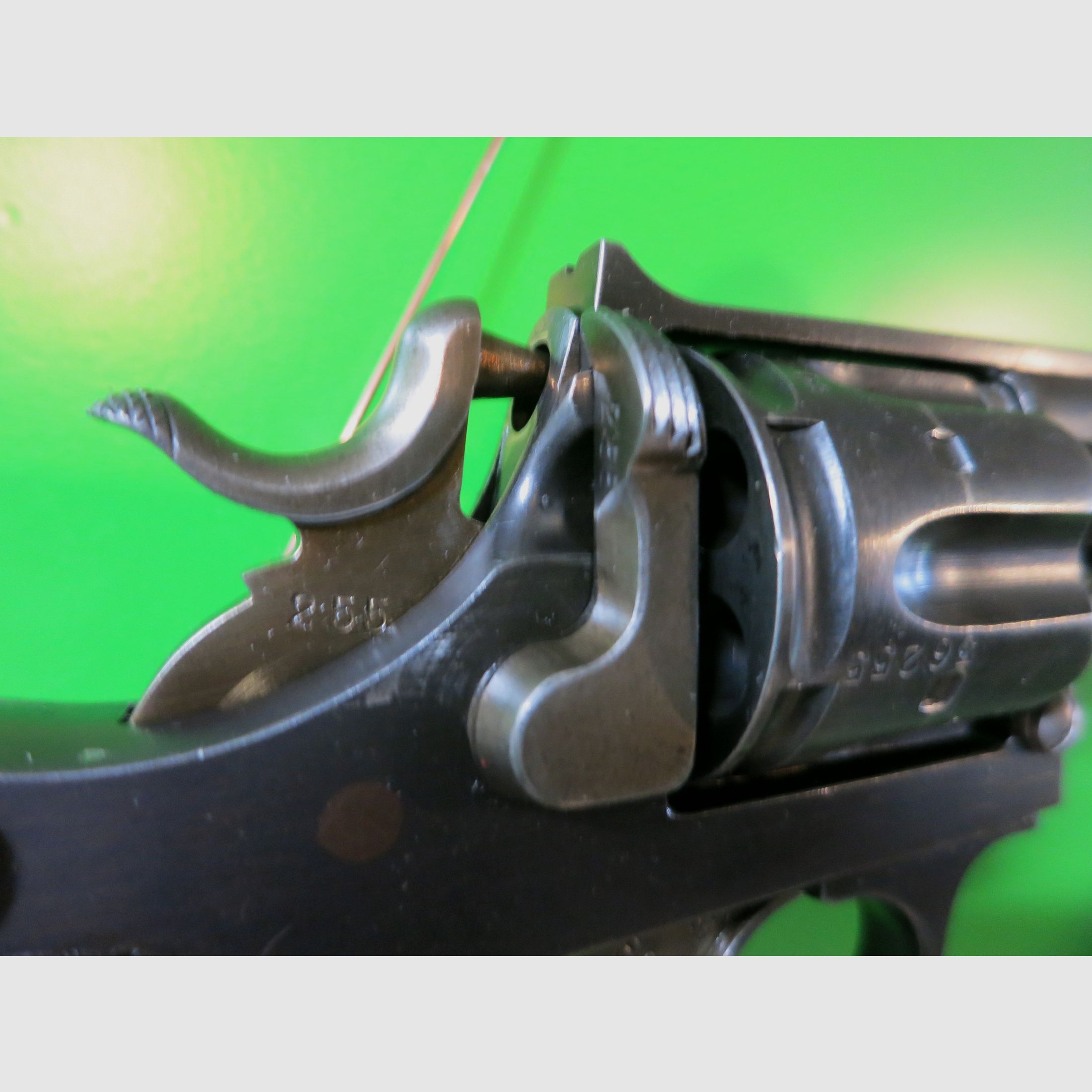 Ordonnanserevolver Zwitserland Model 1882 (Legerrevolver 82), W+F Bern, Militair-Privé #96