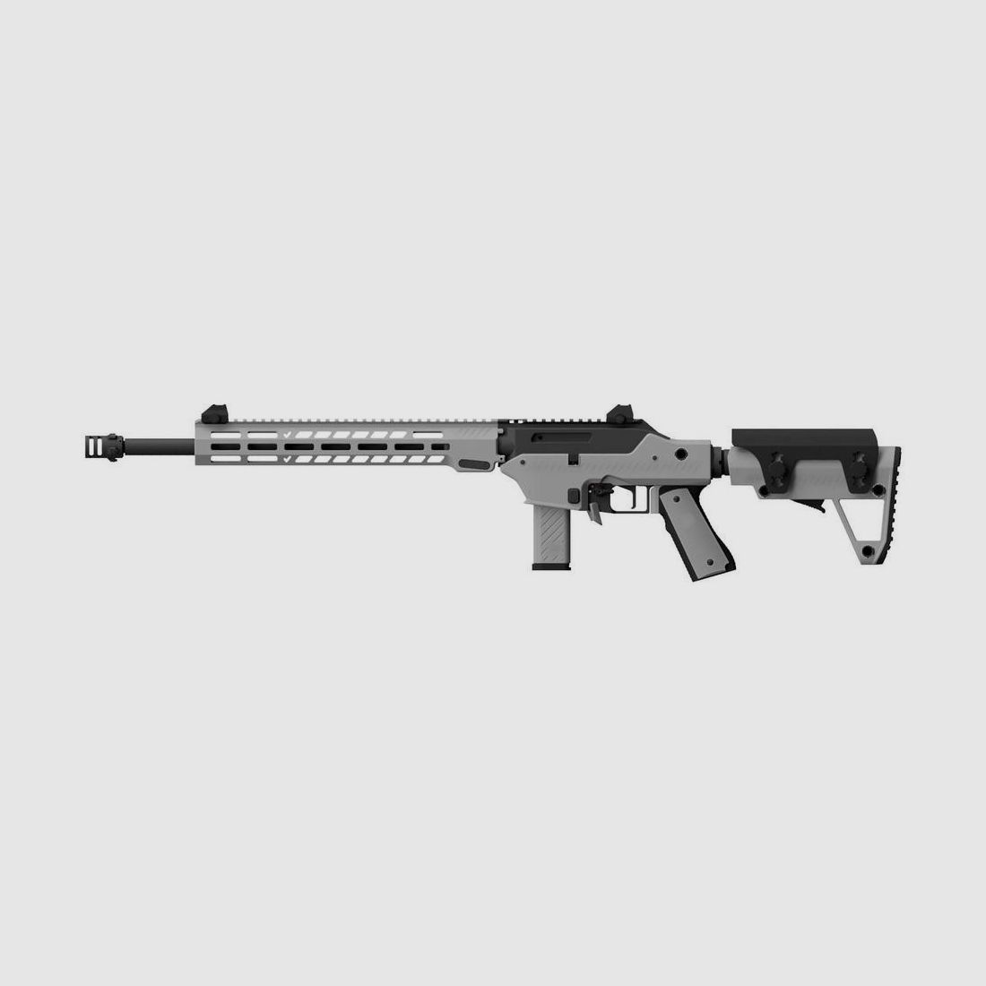 Airsoft-Replikat VMP-2MD Vorsk Grau - Hohe Präzision - Robuste Konstruktion - Für Realistische Taktische Spiele, Bild 1 von 4