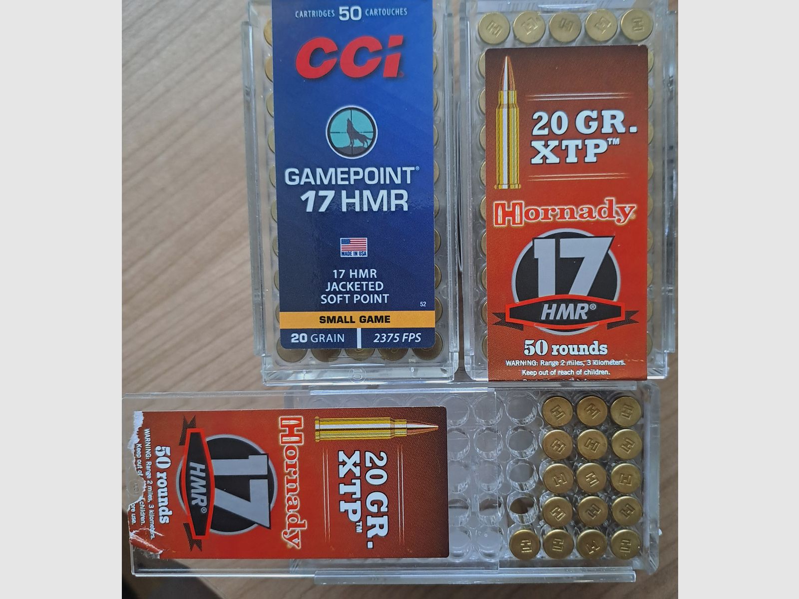 17 HMR Munition