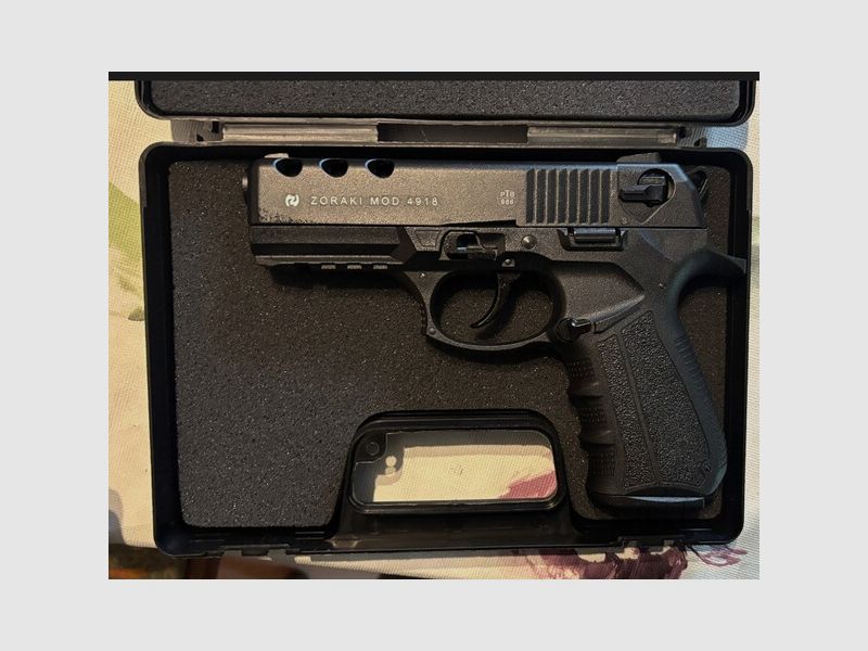 Zoraki 4918 Schreckschusspistole alte PTB 986