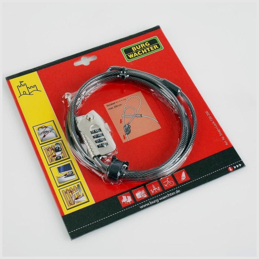 Candado de cable SEISSIGER