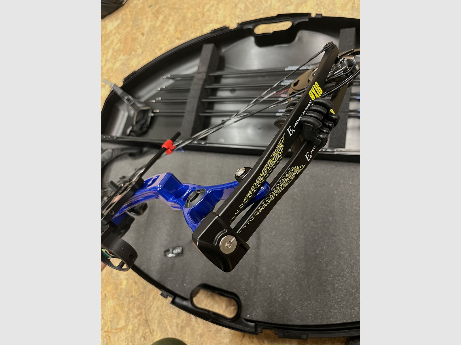 EK Archery AXIS Blau Komplettset TAUSCH
