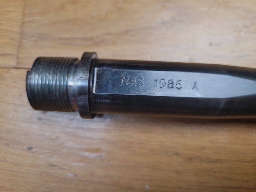 Très rare « conversion » – Ensemble Canon + Culasse + Frein de bouche de fusil de tireur d&rsquo;élite FR-F1 / FR-F2 en calibre 7,62×51 OTAN ou 308 Winchester – Ensemble très rare pour remettre un FR-F1 Dupuy ou un FR-F2 rechambré comme au temps de Sarajevo ou de Barkhane ! – Plus un chargeur d&rsquo;origine FR-F1 offert – Opportunité exceptionnelle sur le marché et en TBE + !, image 1 sur 14