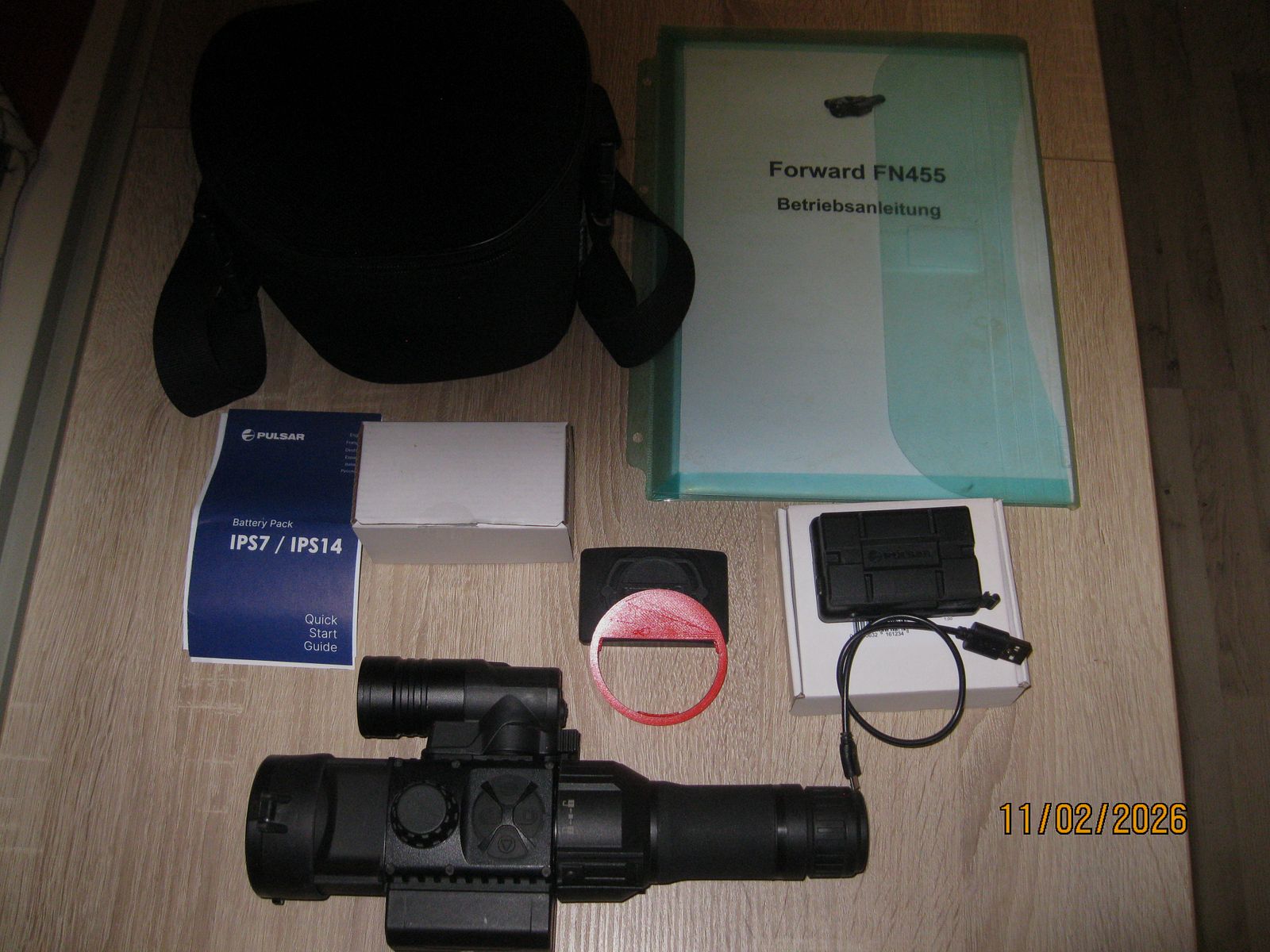 Appareil de vision nocturne Pulsar Forward FN455 en très bon état.